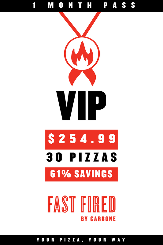 1-Month VIP Pizza Pass